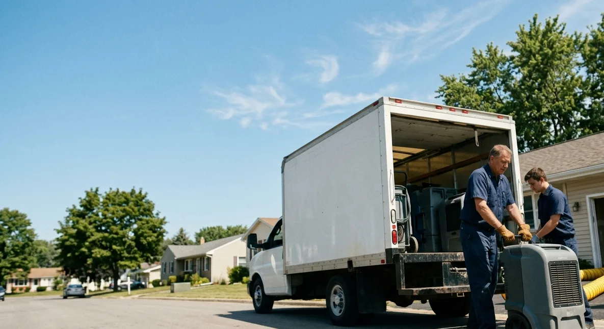 Water Damage Cleanup in Pekin, IN near me